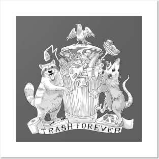 Trash Forever Posters and Art